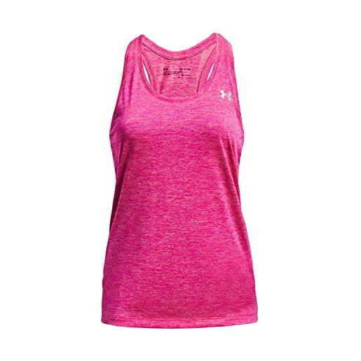 Under Armour tech tank - solid maglia, donna, nero, md