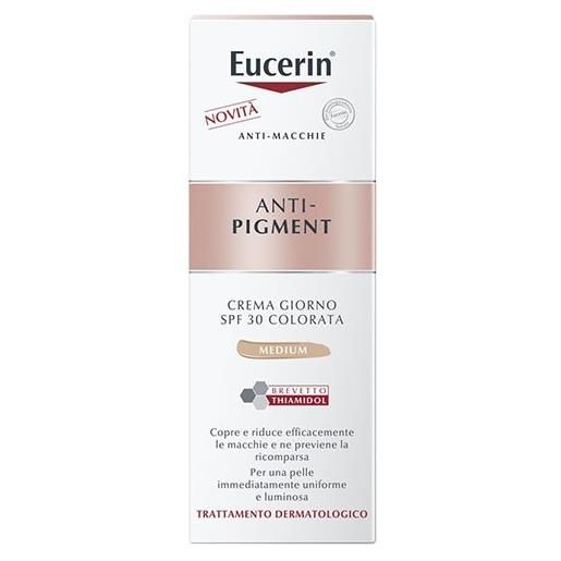 Eucerin anti-pigment crema giorno spf30 colorata medium 50ml