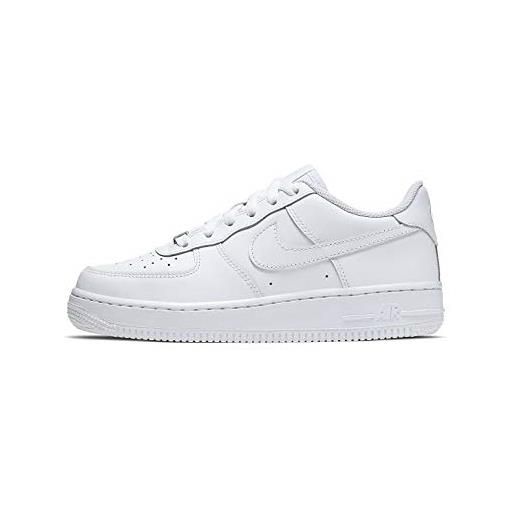 Nike air force 1 (gs), scarpe da ginnastica basse unisex - bambini e ragazzi, bianco, 36 eu