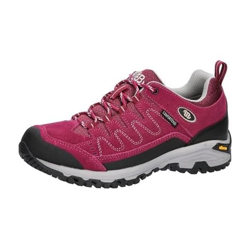 Brütting mount nansen low, scarpe da trail running donna, grigio petrolio, 43 eu