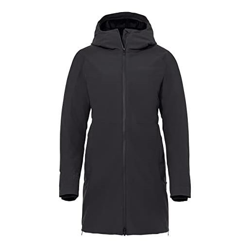 VAUDE mineo coat ii - giacca da donna, donna, giacca, 42449, nero, 40
