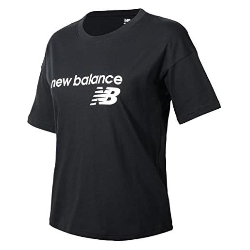 New Balance nb classic core stacked tee, donna