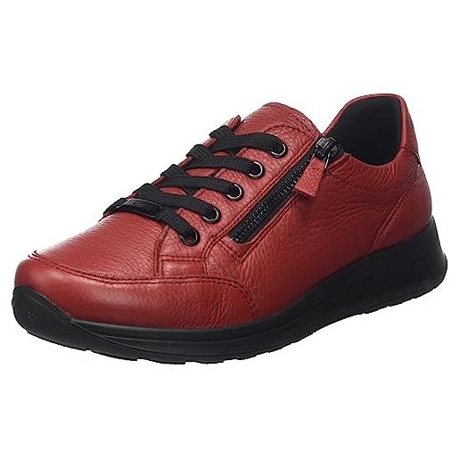 ARA osaka, scarpe da ginnastica donna, rosso peperoncino, 36.5 eu larga