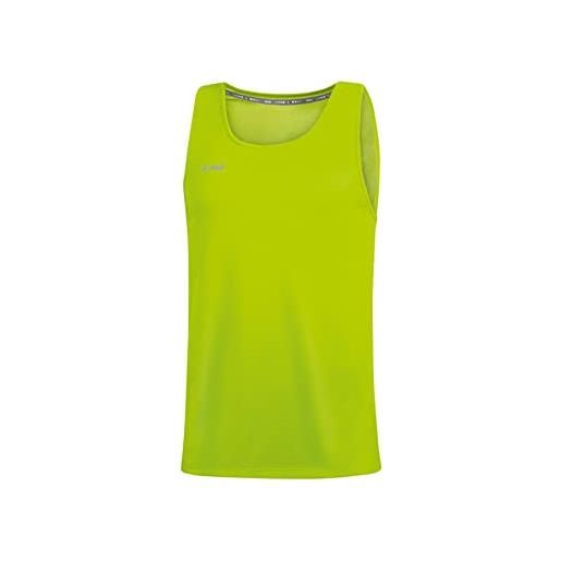 JAKO run 2.0 - canotta da uomo, uomo, canotta, 6075, verde fluo, xxl