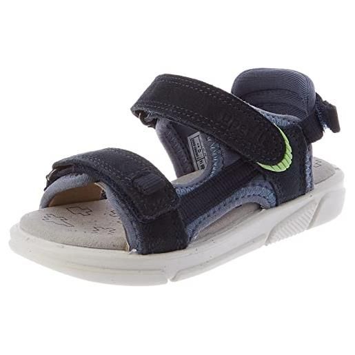 Superfit pixie, sandali, verde chiaro nero 7500, 31 eu