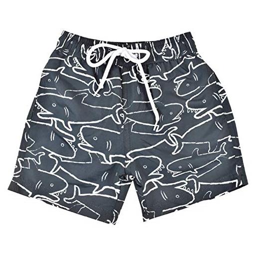 Splash About soaked pantaloncini da bagno bambini e ragazzi , shark, 2 anni