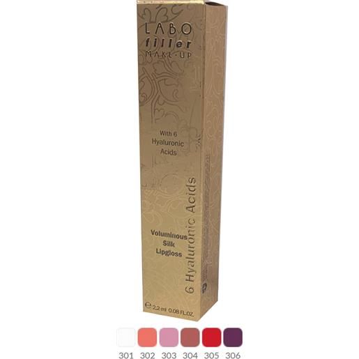 LABO INTERNATIONAL SRL labo filler make-up - lip gloss seta voluminosa - colore 302