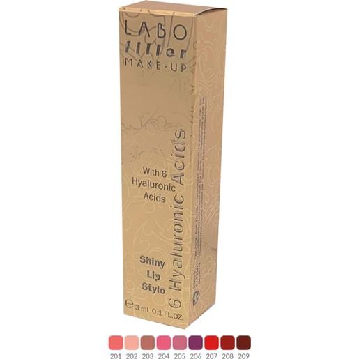 LABO INTERNATIONAL SRL labo filler make-up - rossetto stylo brillante spf 15 - colore 201