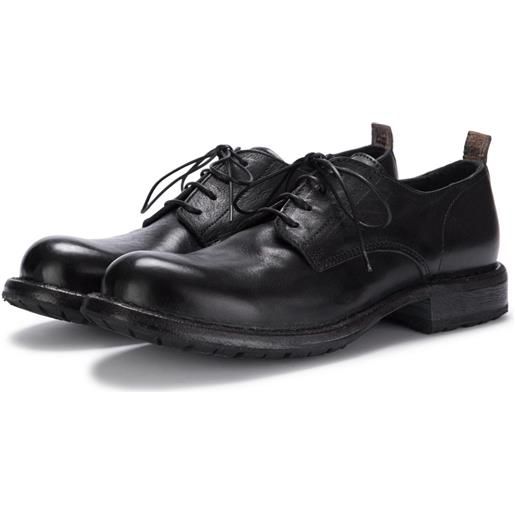 MOMA | scarpe allacciate pelle cusna nero