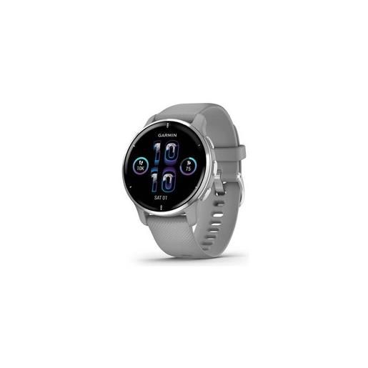 Garmin smartwatch venu 2 plus lunetta silver stainless 010 02496 10