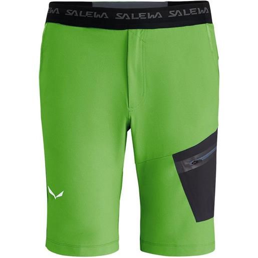 Salewa pedroc durastretch shorts verde s uomo