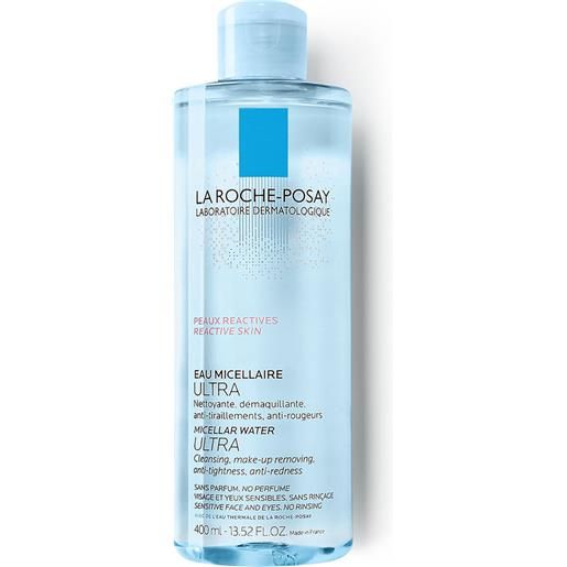 LA ROCHE-POSAY detergente viso acqua micellare per pelle reattiva 400ml acqua detergente viso