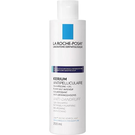 LA ROCHE-POSAY kerium shampoo antiforfora grassa 200ml shampoo delicato
