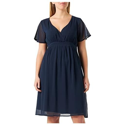Noppies dress aden-maglietta a maniche corte vestito, peacoat-p590, 48 donna
