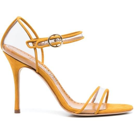 Manolo Blahnik sandali fersen 105mm - giallo