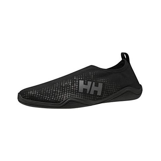 Helly Hansen crest watermoc, scarpe da ginnastica uomo, nero black charcoal, 45 eu