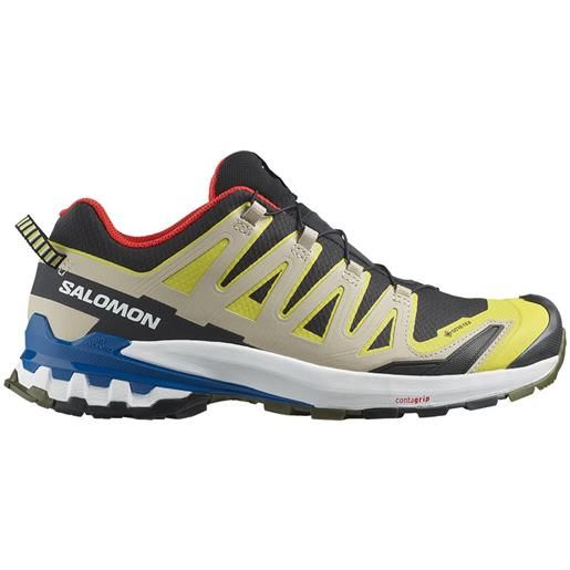 Salomon xa pro 3d v9 goretex trail running shoes giallo, nero eu 45 1/3 uomo