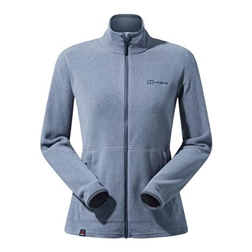 Berghaus prism 2.0 - giacca in pile con zip interattiva, donna, giacca di pile, 4a001062x60, sirena, 12