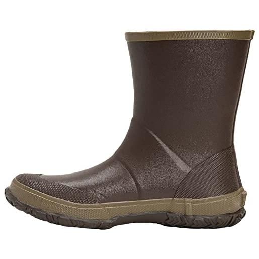 Muck Boots unisex forager mid, stivali in gomma uomo, marrone scuro, 42 eu