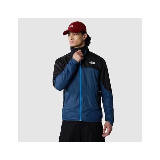 TheNorthFace the north face giacca a vento kikash da uomo shady blue/tnf black taglia l uomo