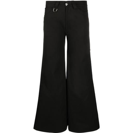 Enfants Riches Déprimés pantaloni a gamba ampia - nero