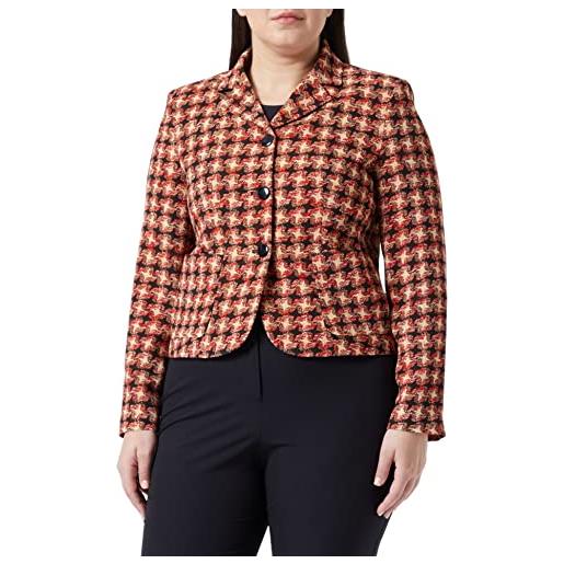 Sisley giacca 2x1xlw00s, houndstooth pink 73m, 48 donna