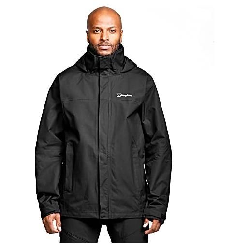 Berghaus giacca impermeabile rg alpha 2.0 da uomo, extra traspirante, resistente, leggera, impermeabile
