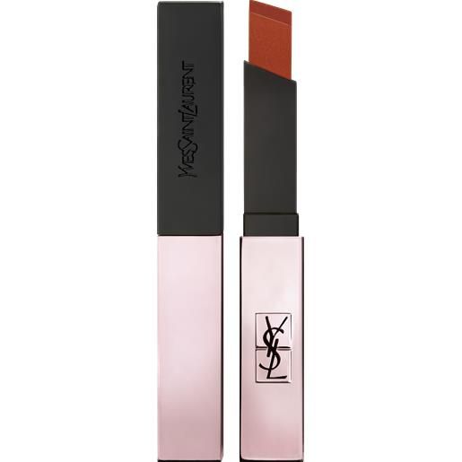 Yves Saint Laurent rouge pur couture the slim glow matte rossetto mat 213 - no taboo chili