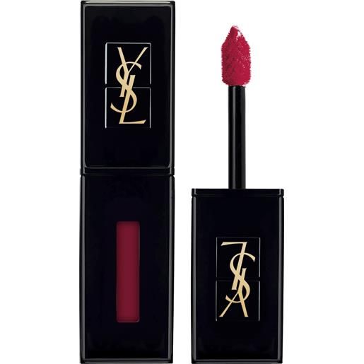 Yves Saint Laurent rouge pur couture vernis à lèvres vinyl cream lacca per le labbra n°409 - burgundy vibes