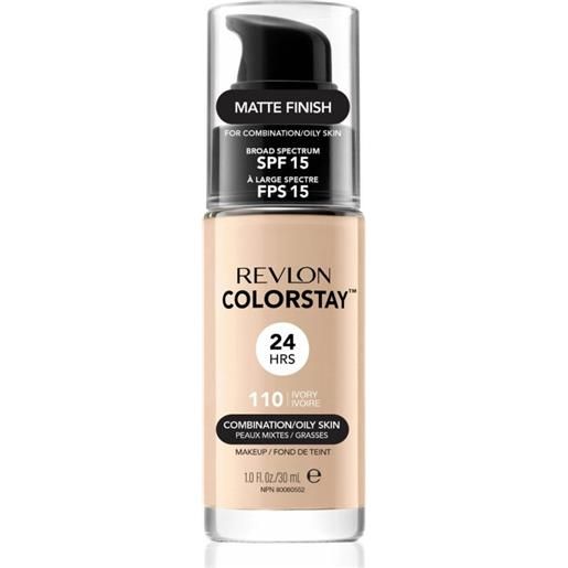 Revlon color. Stay™ makeup for combination - oily skin spf15 24hr 110 - ivory
