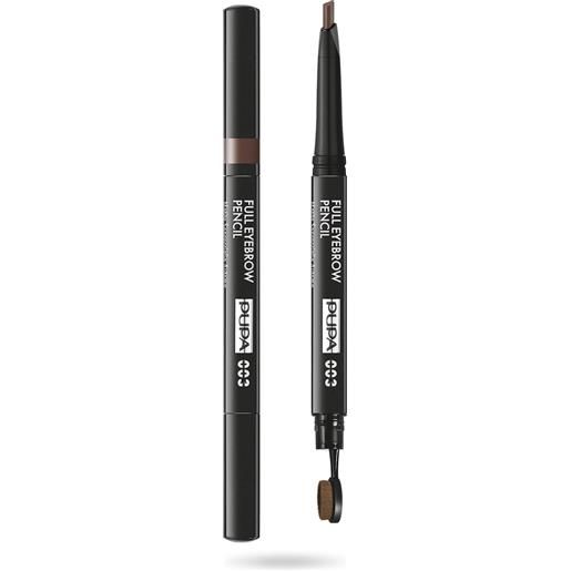 Pupa full eyebrow pencil 003 - dark brown