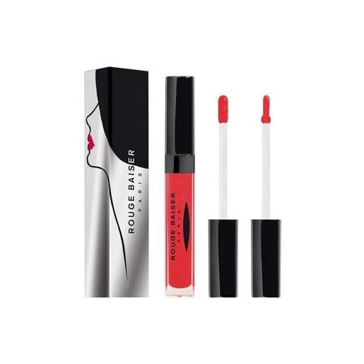Rouge Baiser gloss evidemment 08 - red pearly