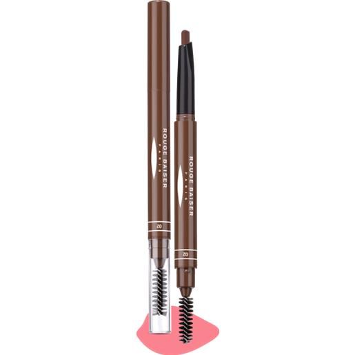 Rouge Baiser stylo sourcils 02 - chatain