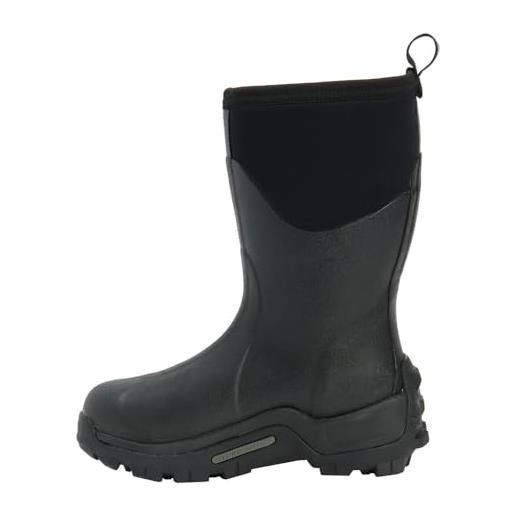 Muck Boots muckmaster mid, stivali di gomma unisex-adulto, nero (black/black), 39/40 eu