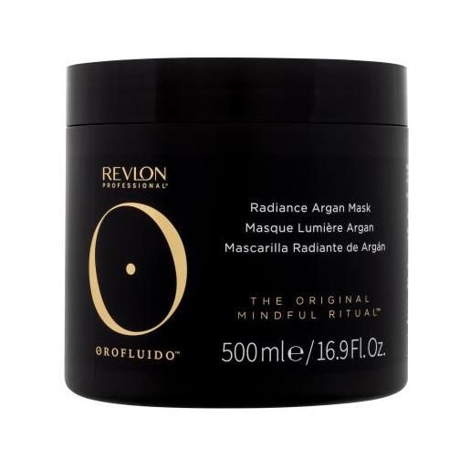 Revlon Professional orofluido radiance argan mask maschera rigenerante per capelli all'olio di argan 500 ml per donna
