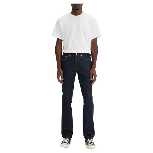 Levi's 514 straight, jeans uomo, grigio (dark gray worn in), 32w / 30l