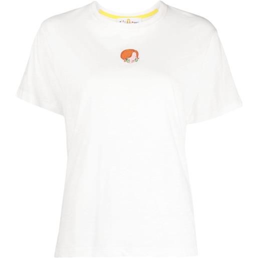 Mira Mikati t-shirt con ricamo - bianco