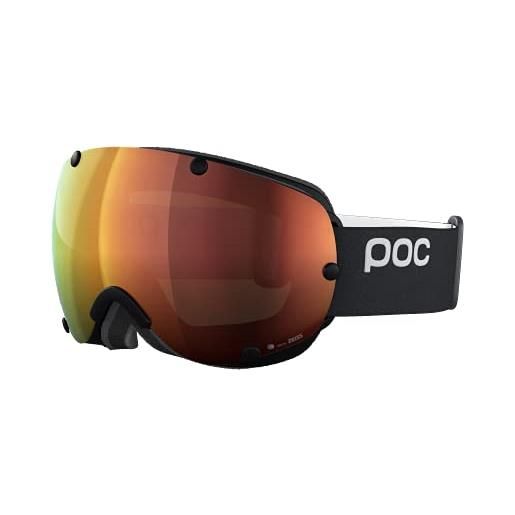 POC lobes clarity - maschere da sci e snowboard con ampio campo visivo e contrasto ottimale per una migliore visione in montagna. 