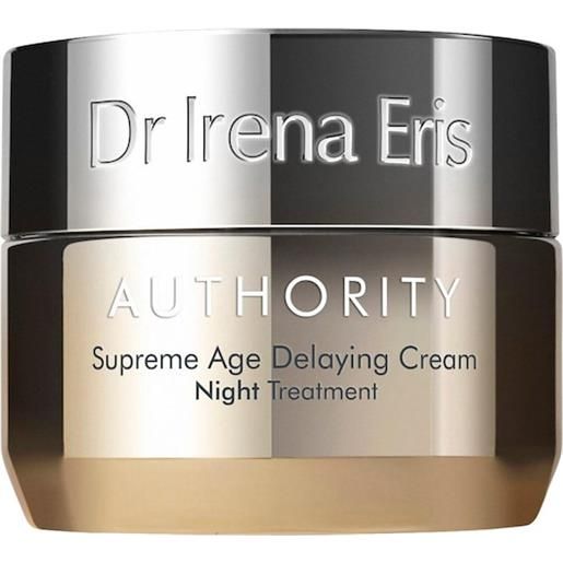 Dr Irena Eris cura del viso crema da giorno e da notte supreme night delaying cream