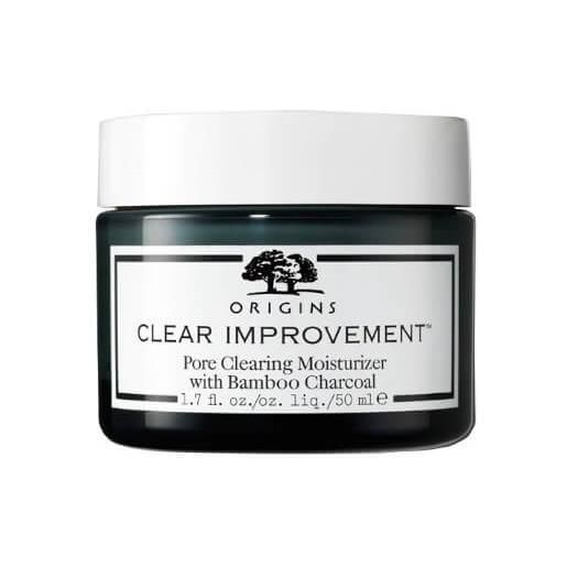 Origins crema idratante contro acne clear improvement™ (pore clearing moisturizer with bamboo charcoal) 50 ml