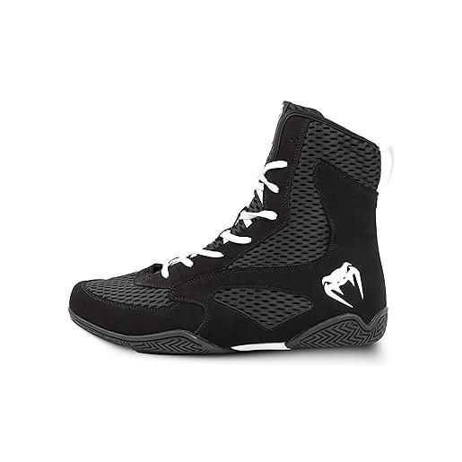 Venum, scarpe da boxe unisex-adulto, nere/bianche, 37.5 eu
