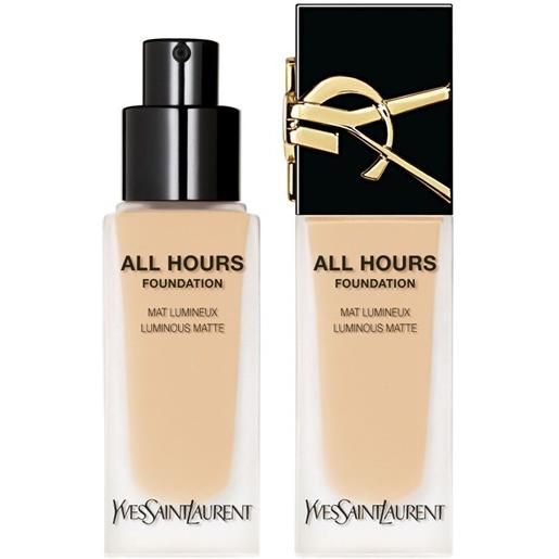 YVES SAINT LAURENT all hours foundation light cool 1 - lc1