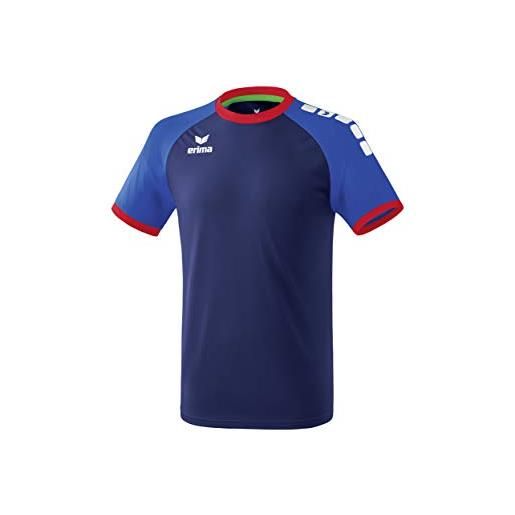 Erima maglietta sportiva zenari 3.0 maglietta, uomo, rosso/rosso rubino/bianco, xxxl
