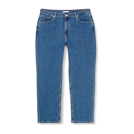 Tommy Hilfiger new classic straight hw aura jeans, 28w x 32l donna