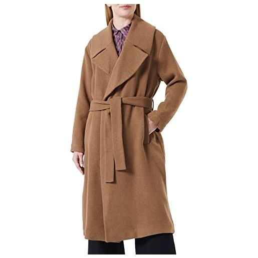 Sisley coat 2rkjln01p trench, black 100, 44 donna