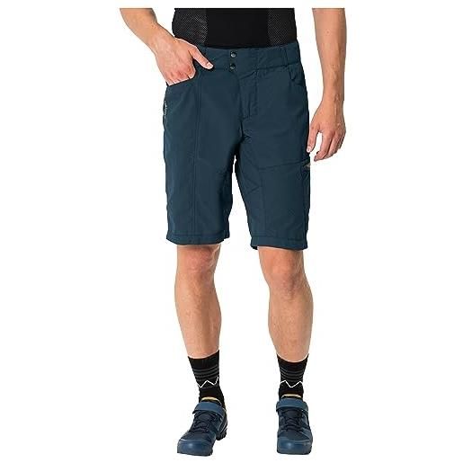 VAUDE men's tamaro shorts pantaloncini casual, mare scuro, s uomo