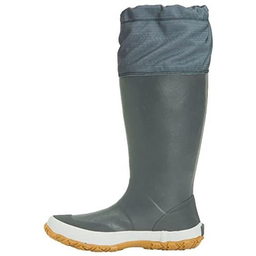 Muck Boots forager tall, stivali in gomma unisex-adulto, black, 36 2/3 eu