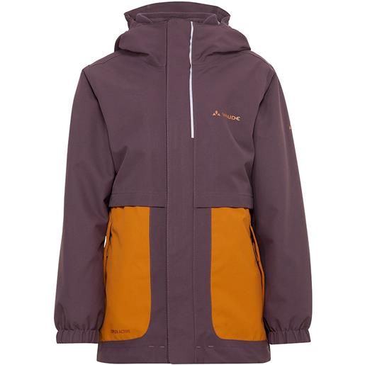 Vaude campfire 3 in 1 girl hood jacket viola 134-140 cm ragazzo