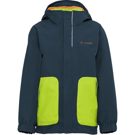 Vaude campfire 3 in 1 iv junior hood jacket blu 146-152 cm ragazzo