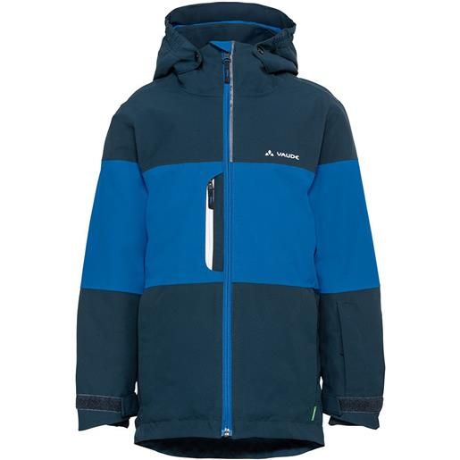 Vaude snow cup junior hood jacket blu 110-116 cm ragazzo